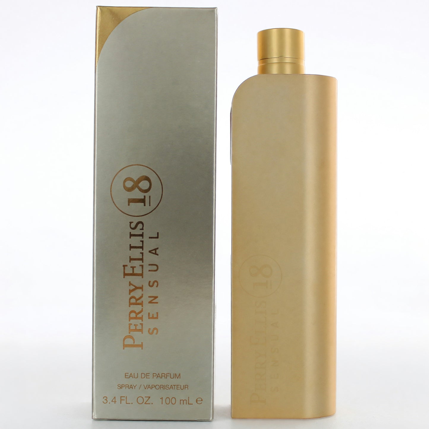 Perry Ellis 18 Sensual by Perry Ellis, 3.4 oz EDP Spray for Women by Perry Ellis
