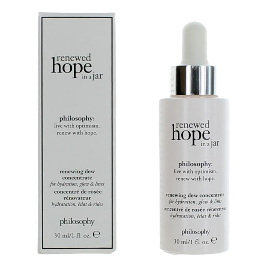 Renewed Hope in a Jar by Philosophy, 1oz Renewing Dew Concentrate for Unisex by Philosophy