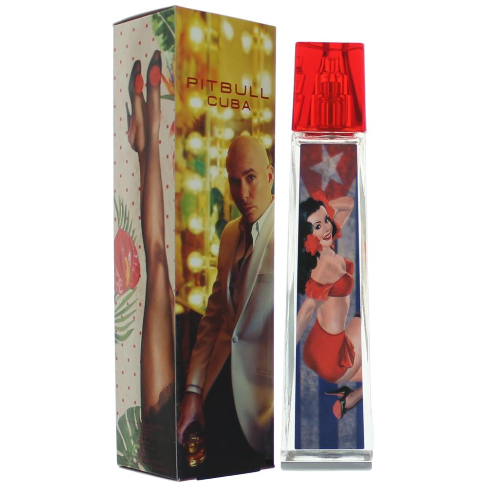 Pitbull Cuba Woman by Pitbull, 3.4 oz EDP Spray for Women by Pitbull