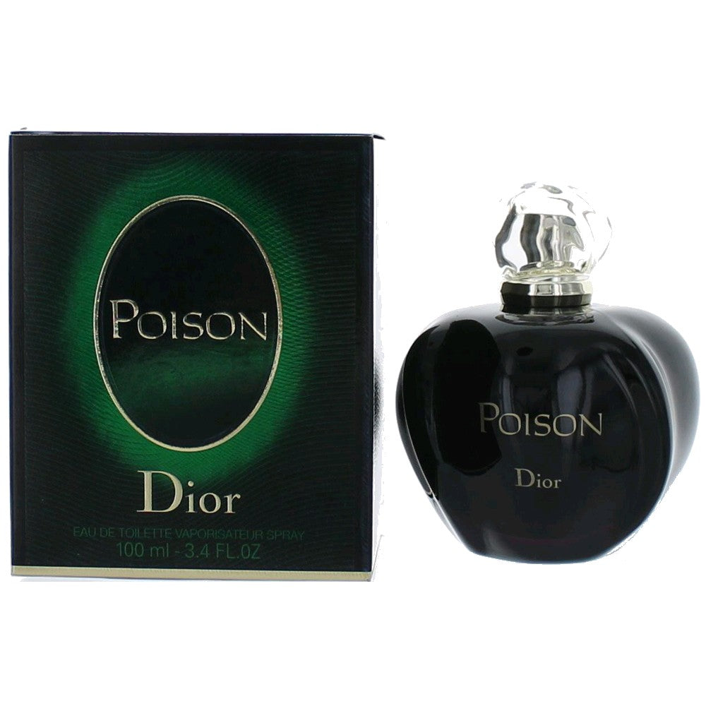 Poison by Christian Dior, 3.4 oz EDT Spray for Women by Christian Dior