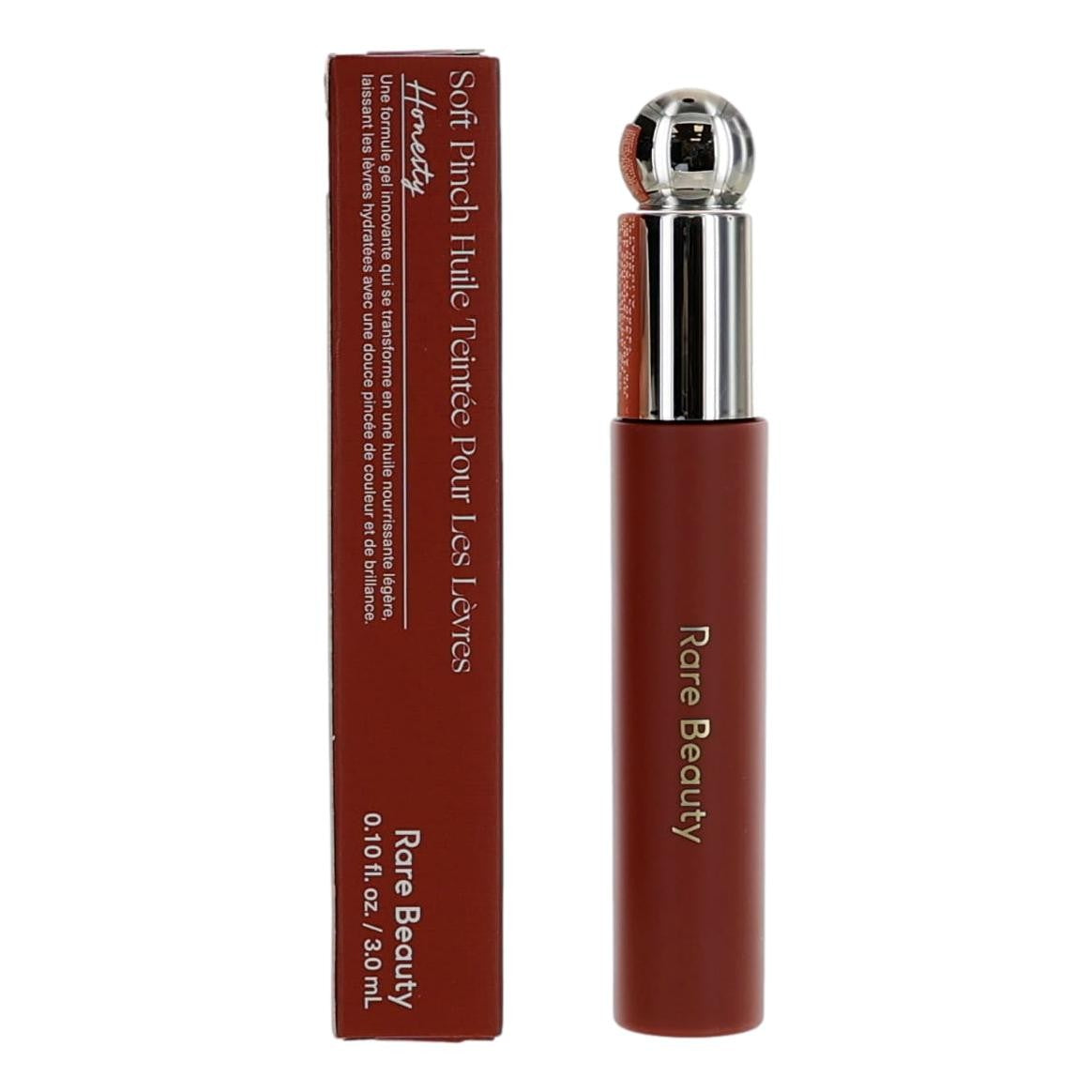 Rare Beauty Soft Pinch Lip Oil by Rare Beauty, .10 oz Tinted Lip Oil- Honesty by Rare Beauty