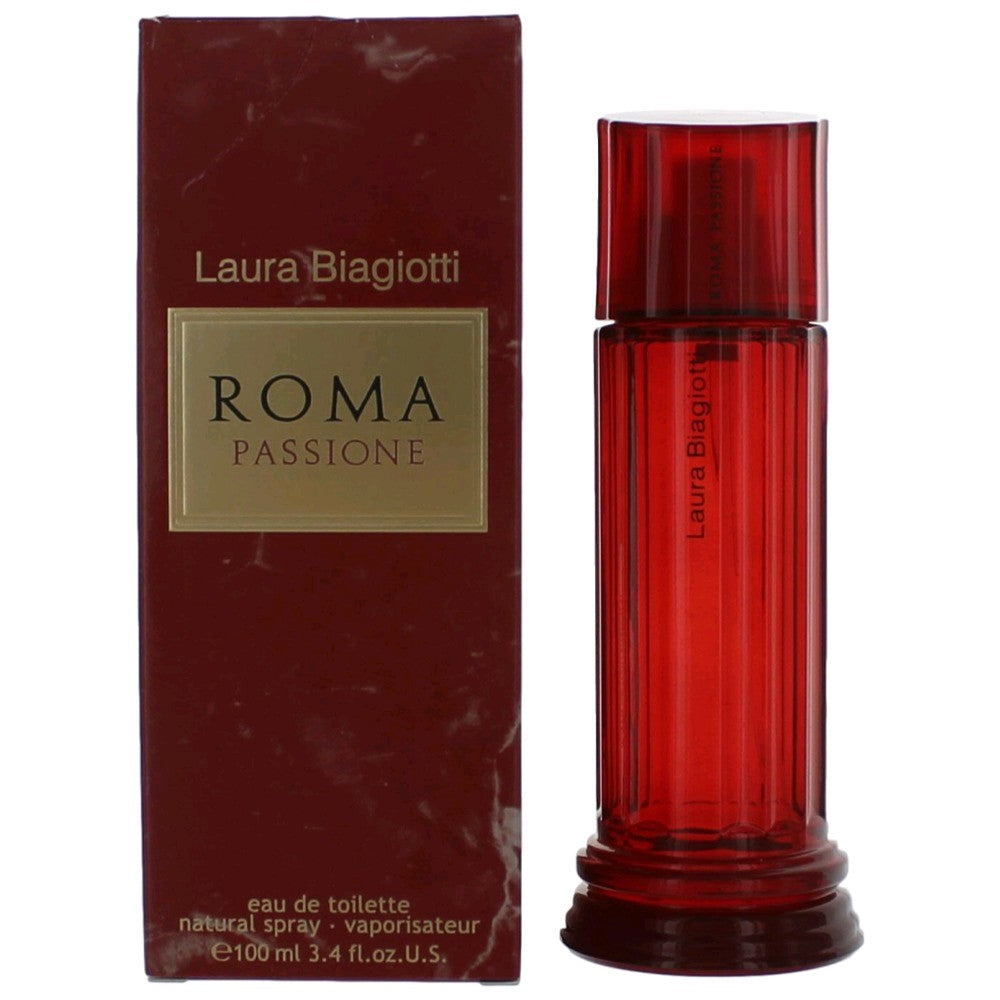 Roma Passione by Laura Biagiotti, 3.4 oz EDT Spray for Women by Laura Biagiotti