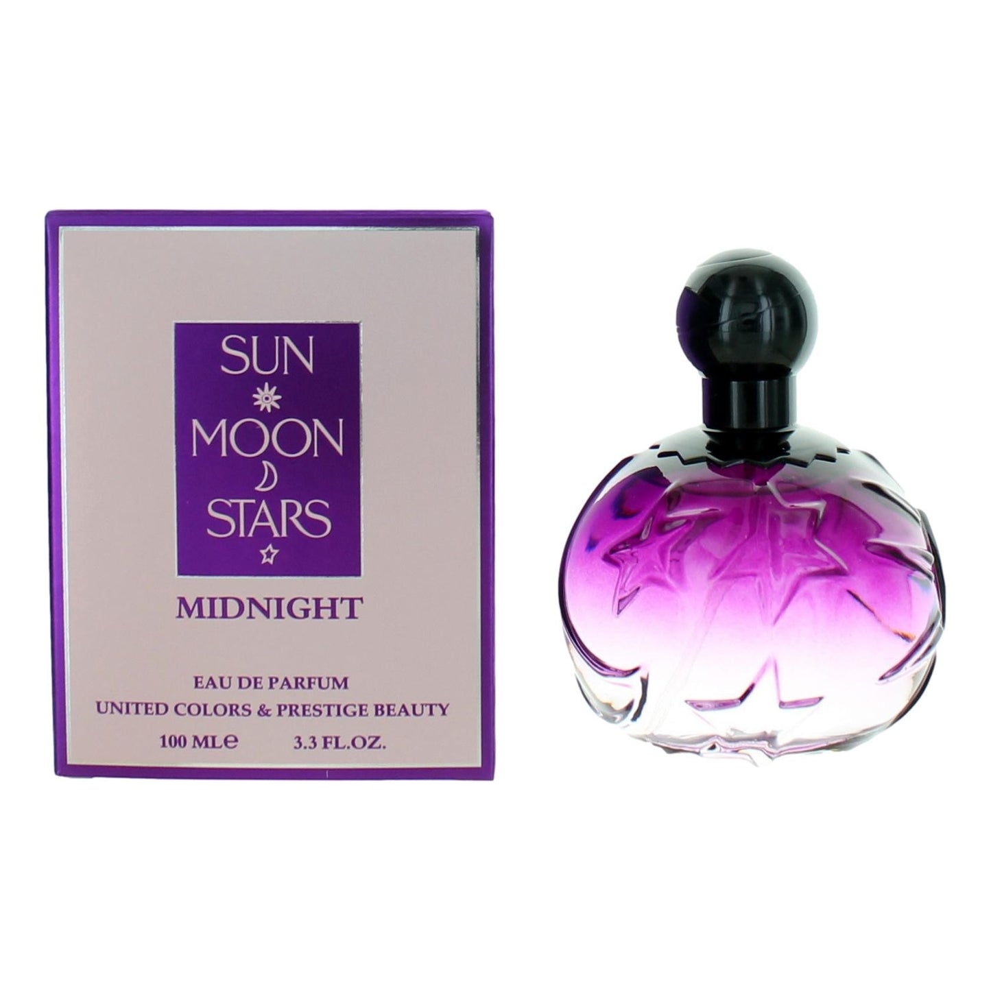 Sun Moon Stars Midnight by United Colors, 3.4 oz EDP Spray for Women by United Colors
