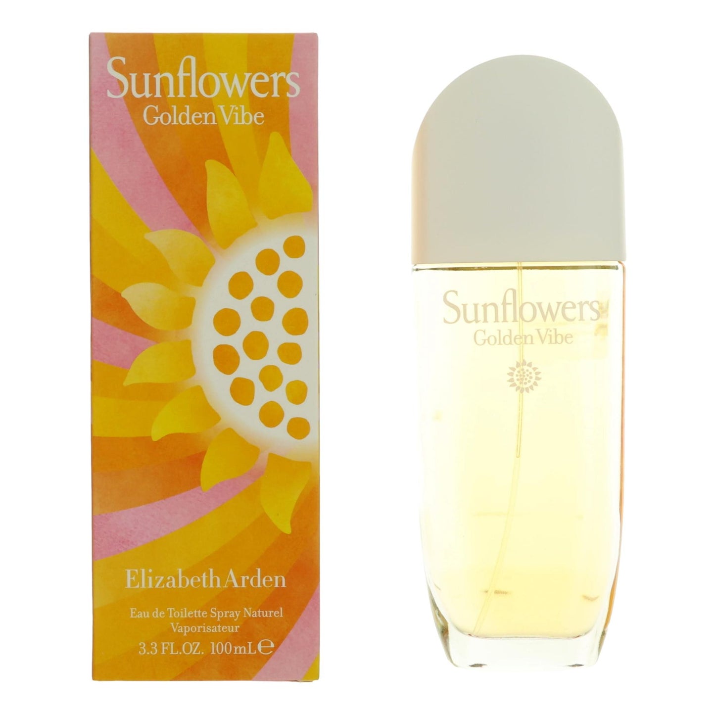 Sunflowers Golden Vibe by Elizabeth Arden, 3.3 oz EDT Spray for Women by Elizabeth Arden
