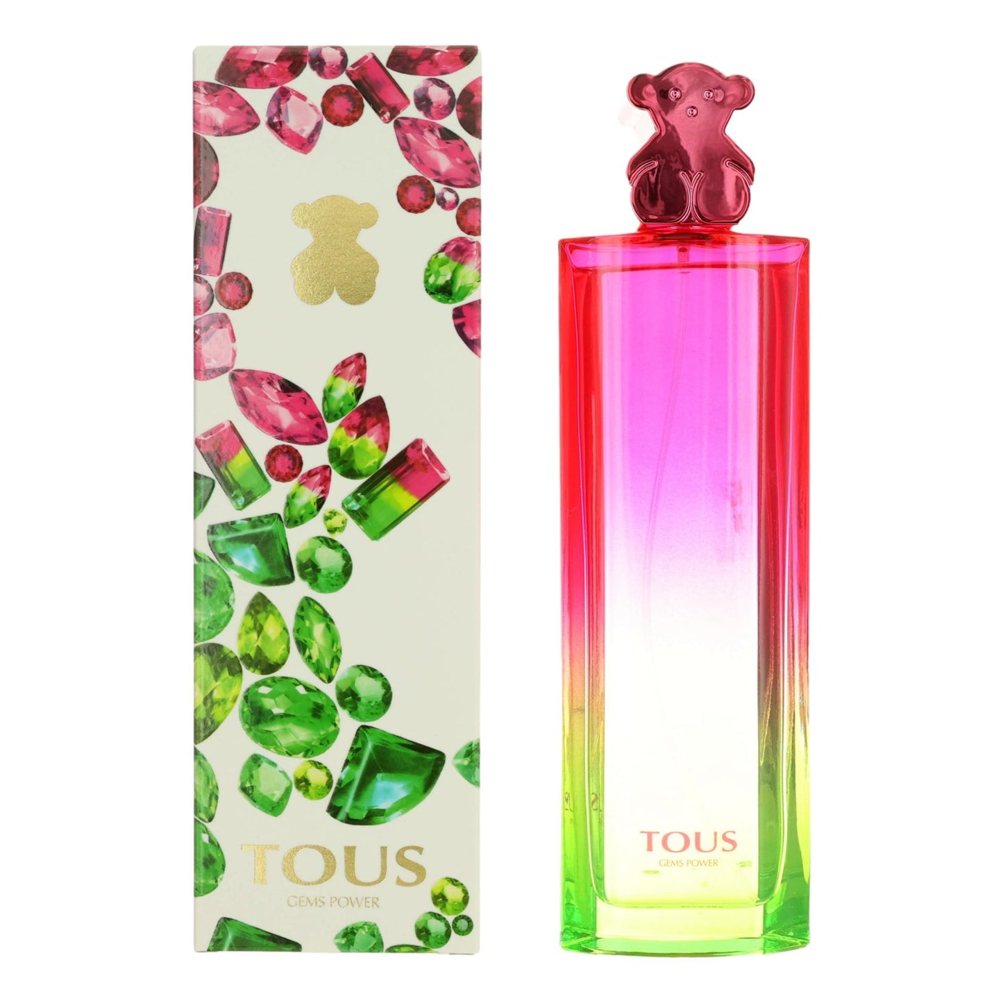 Tous Gems Power by Tous, 3 oz EDT Spray for Women by Tous