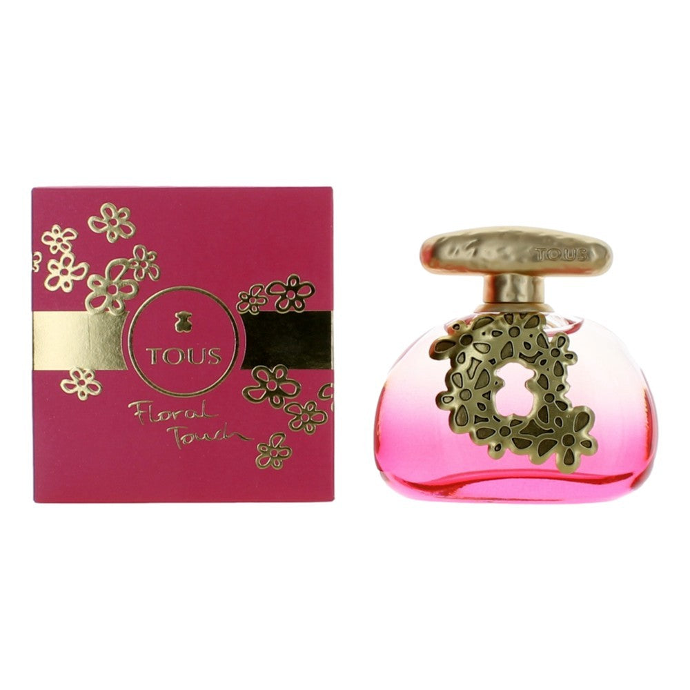 Tous Floral Touch by Tous, 3.4 oz EDT Spray for Women by Tous