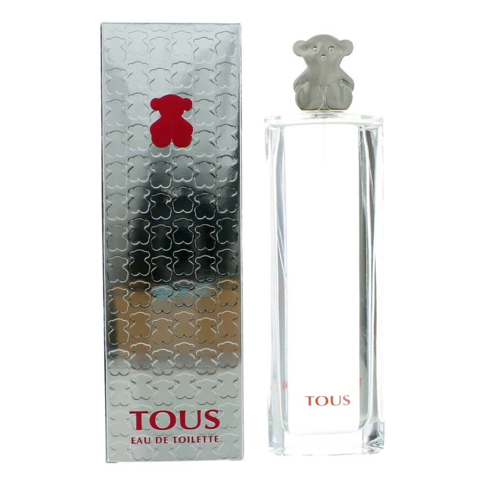 Tous Silver by Tous, 3 oz EDT Spray for Women by Tous