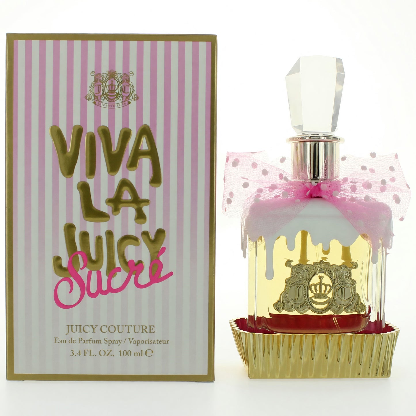 Viva La Juicy Sucre by Juicy Couture, 3.4 oz EDP Spray for Women by Juicy Couture