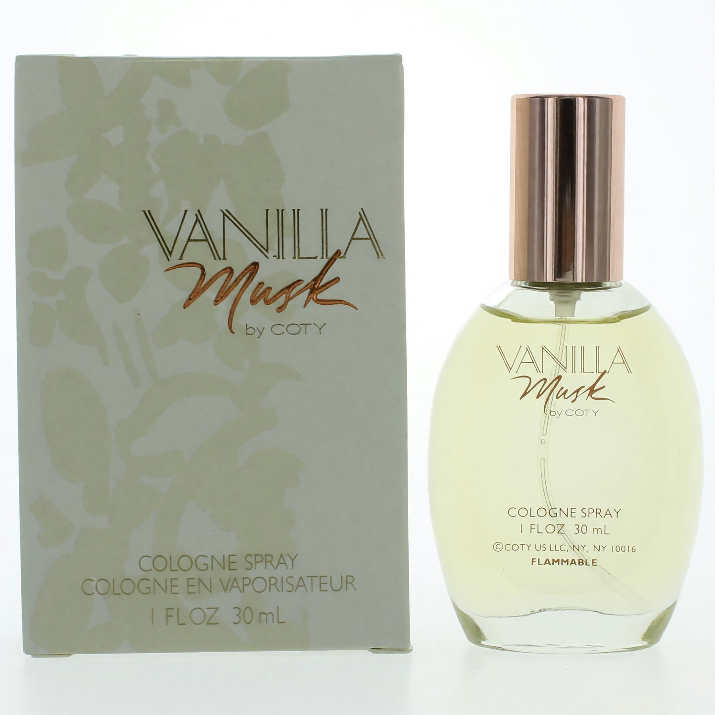 Vanilla Musk by Coty, 1 oz Cologne Spray for Women by Coty