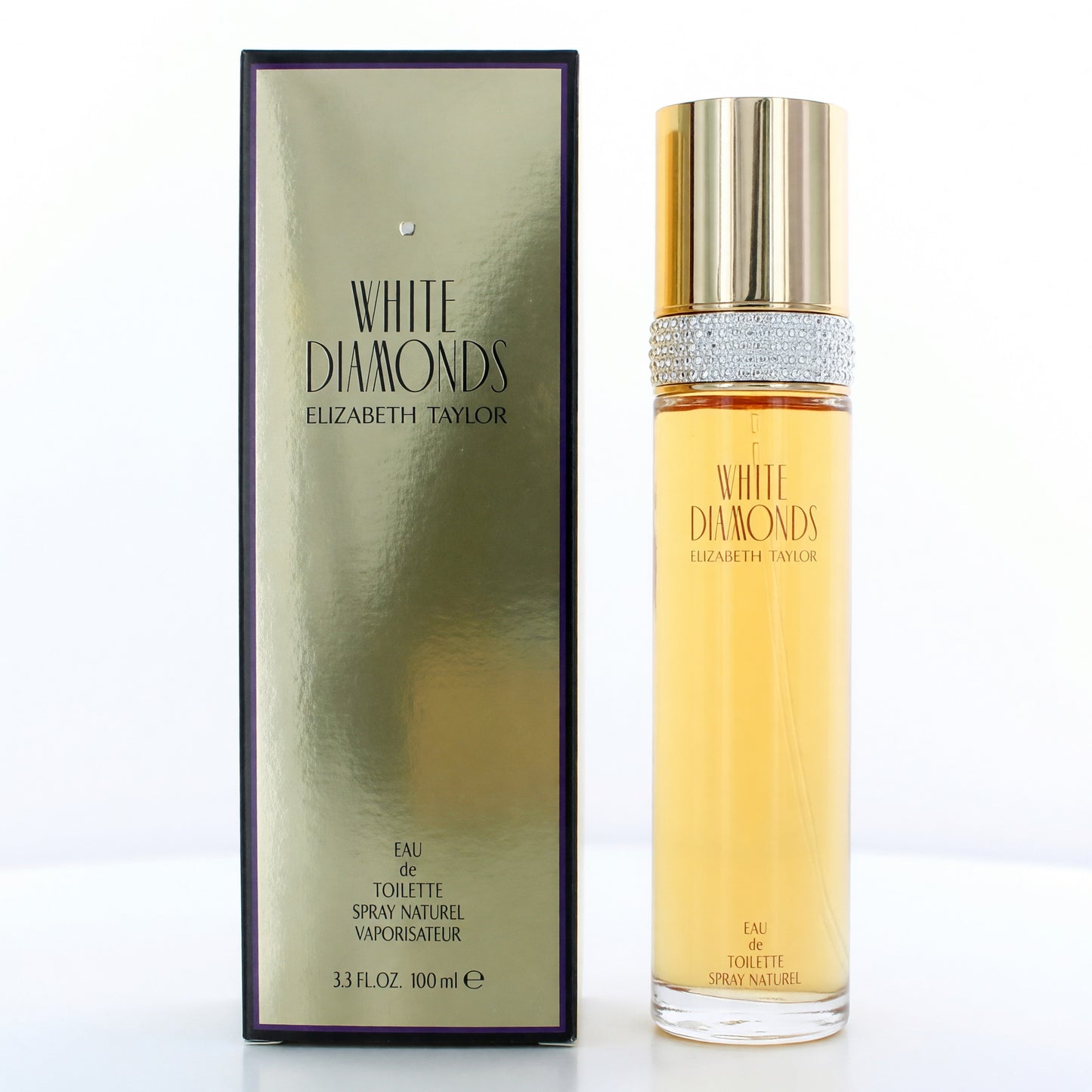 White Diamonds by Elizabeth Taylor, 3.3 oz EDT Spray for Women by Elizabeth Taylor