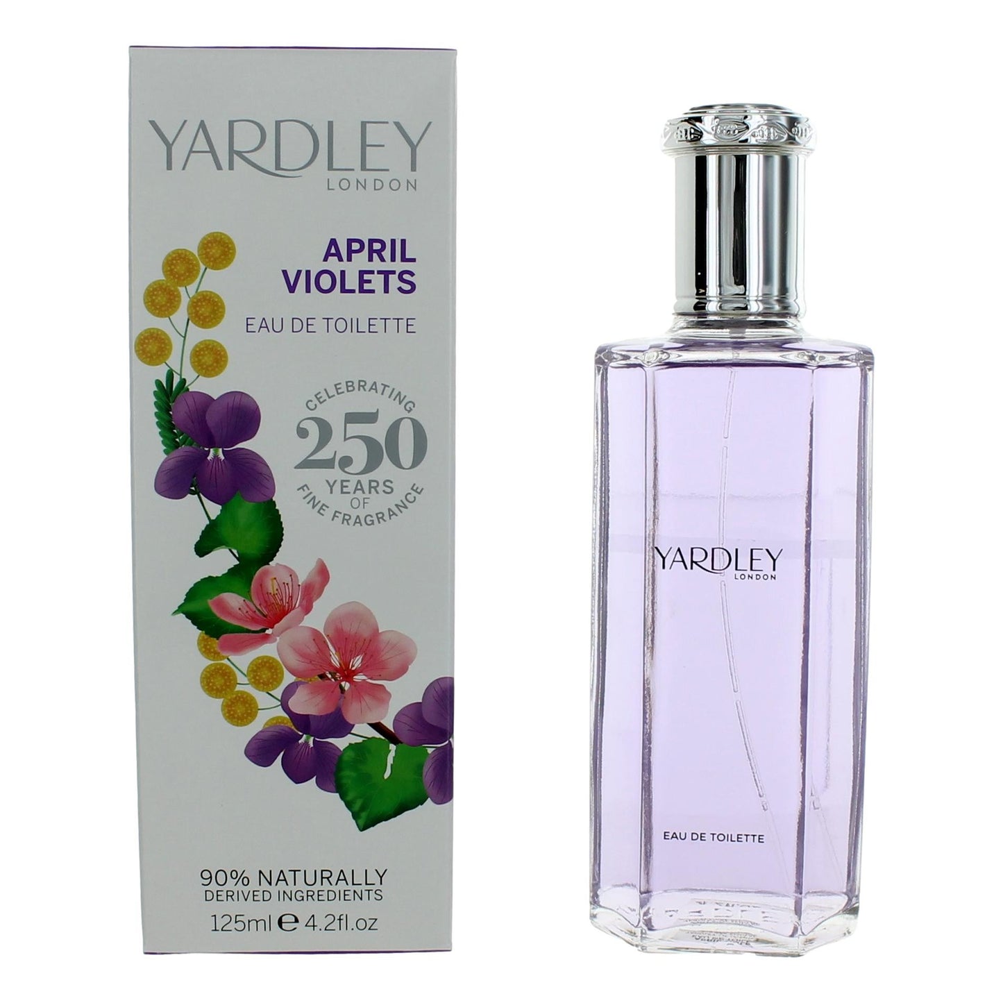Yardley April Violets by Yardley of London, 4.2 oz EDT Spray for Women by Yardley of London