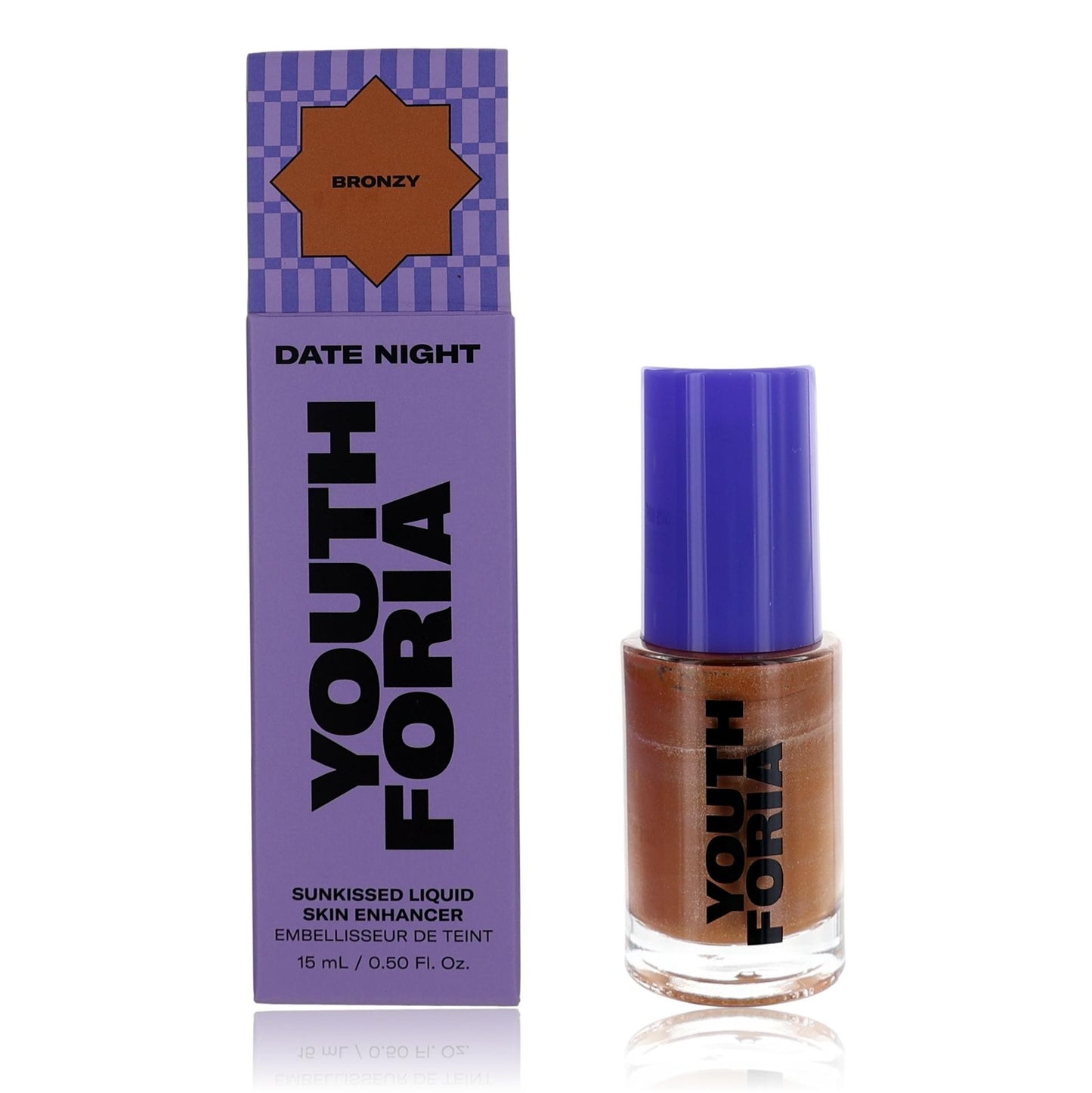 Date Night by Youthforia, 0.5oz Sunkissed Liquid Skin Enhancer- Bronzy by Youthforia