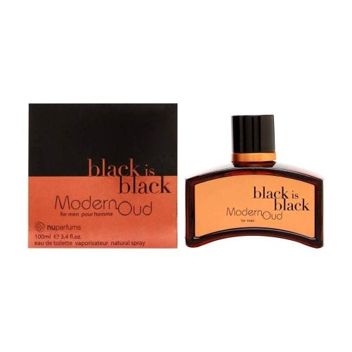 Black Is Black Modern Oud Eau De Toilette by Nu Parfums