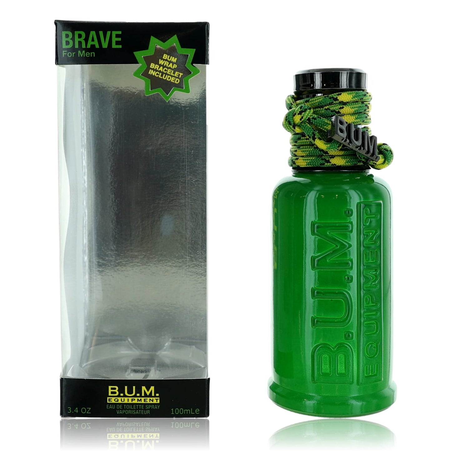 Brave by B.U.M Equipment, 3.4 oz EDT Spray for Men by B.U.M Equipment