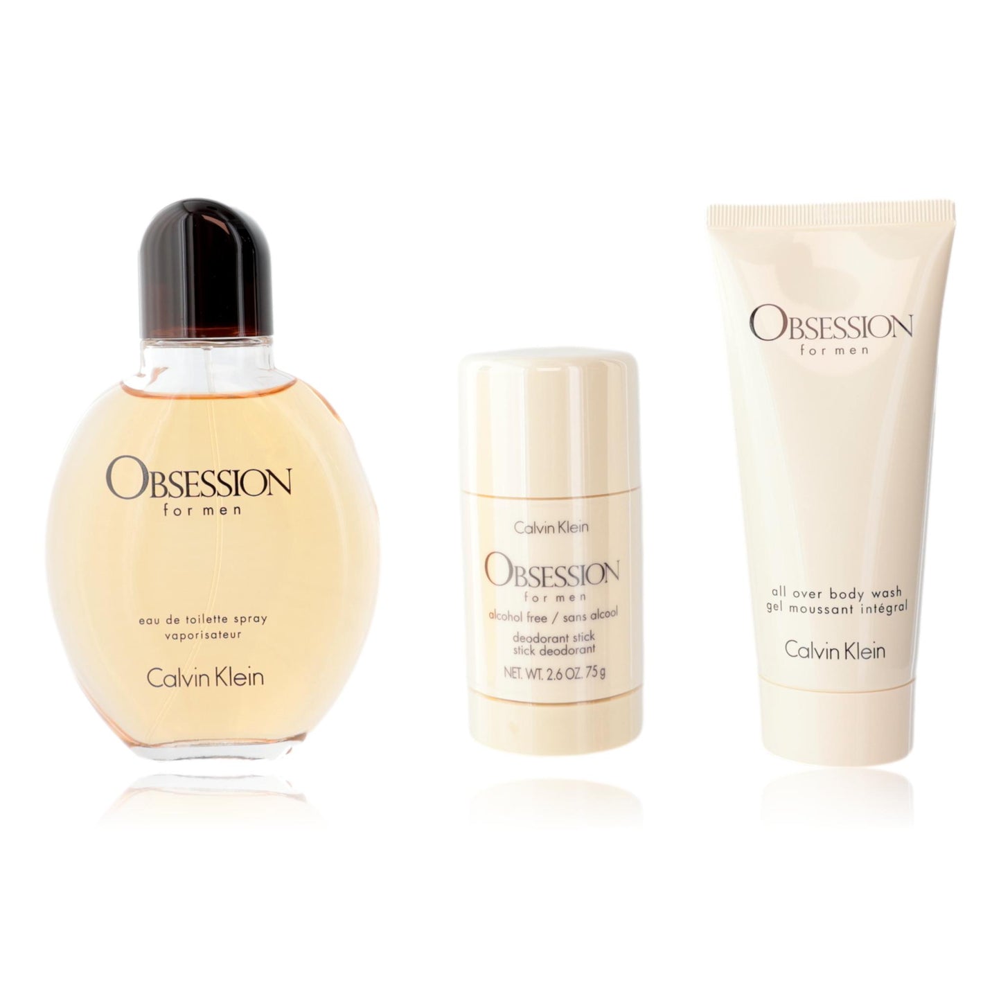 Obsession by Calvin Klein, 3 Piece Set for Men by Calvin Klein
