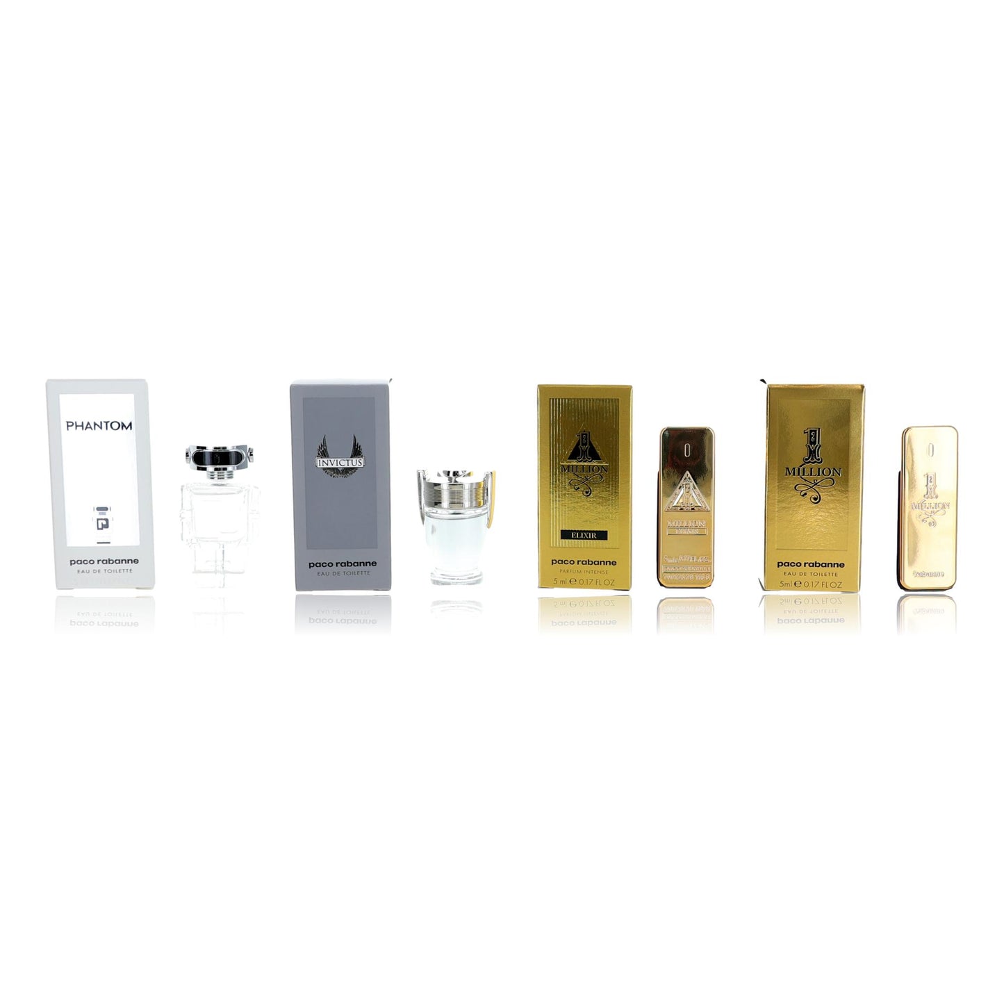 Paco Rabanne by Paco Rabanne, 4 Piece Gift Set for Men by Paco Rabanne