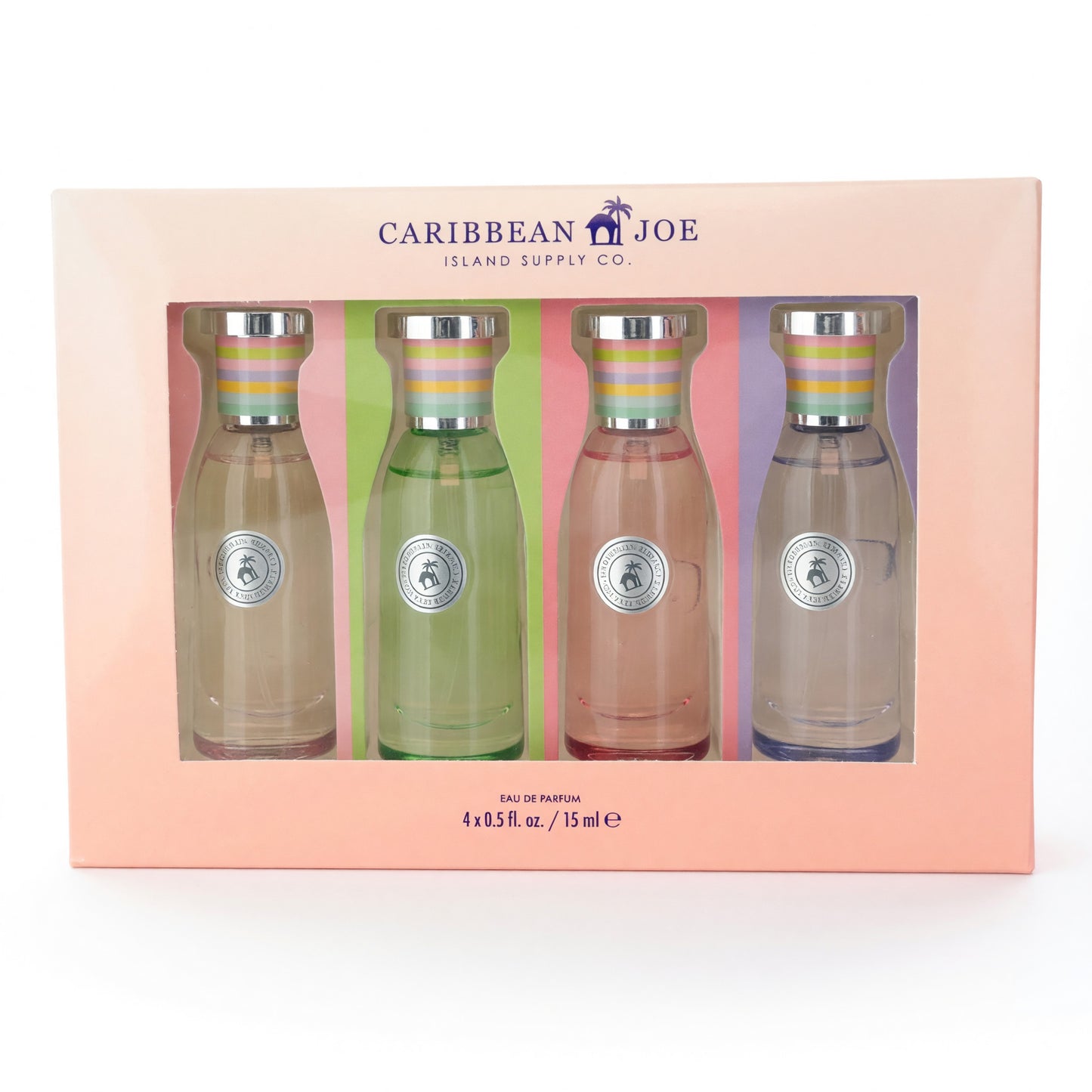 Caribbean Joe by Caribbean Joe, 4 Piece Gift Set for Women by Caribbean Joe