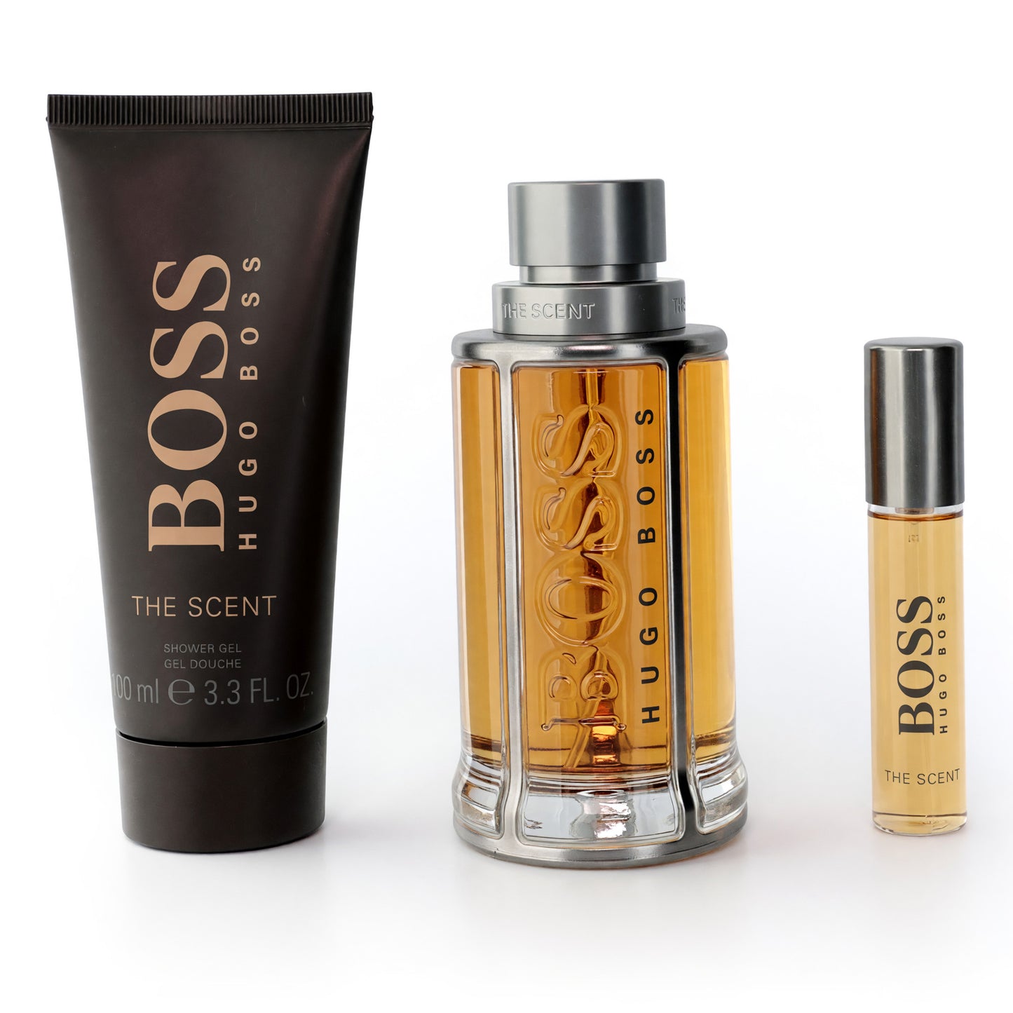 Boss The Scent by Hugo Boss, 3 Piece Gift set for Men by Hugo Boss