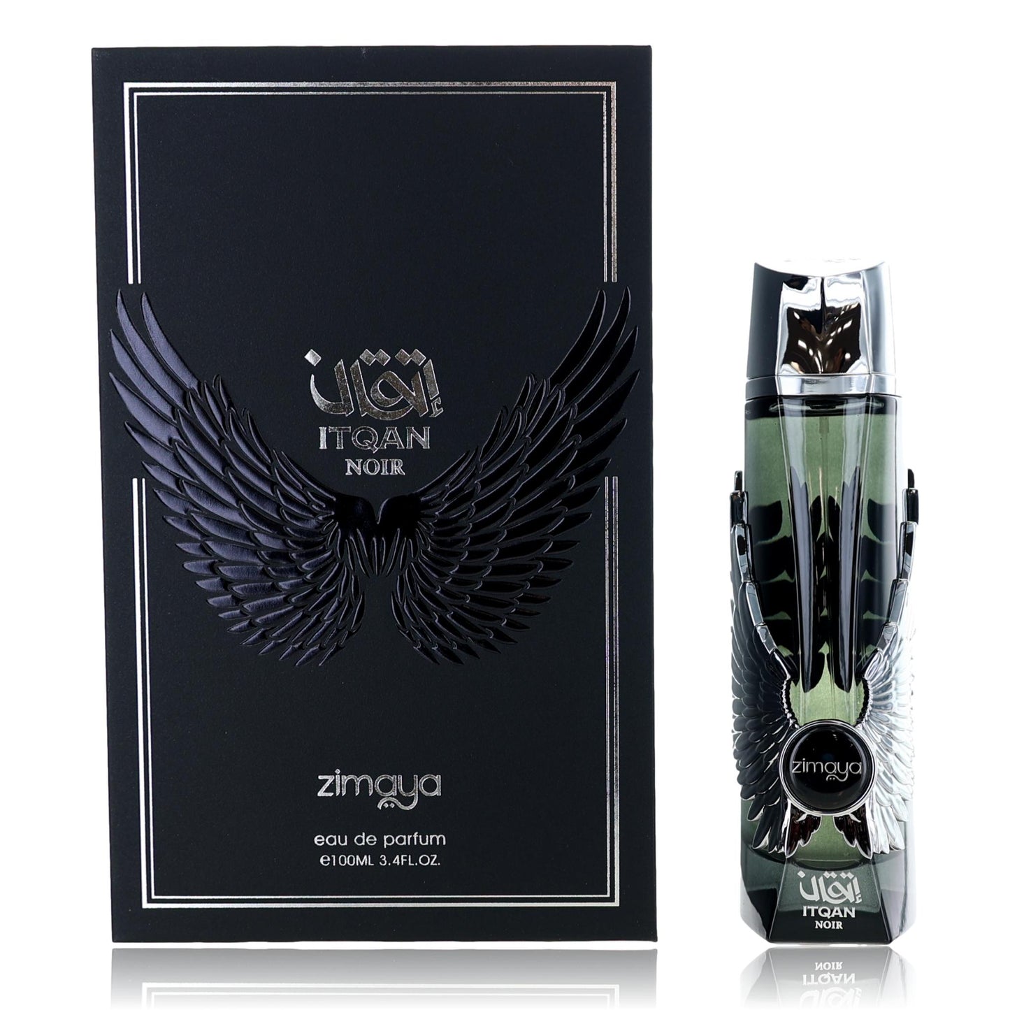 Itqan Noir by Zimaya, 3.4 oz EDP Spray for Unisex by Zimaya