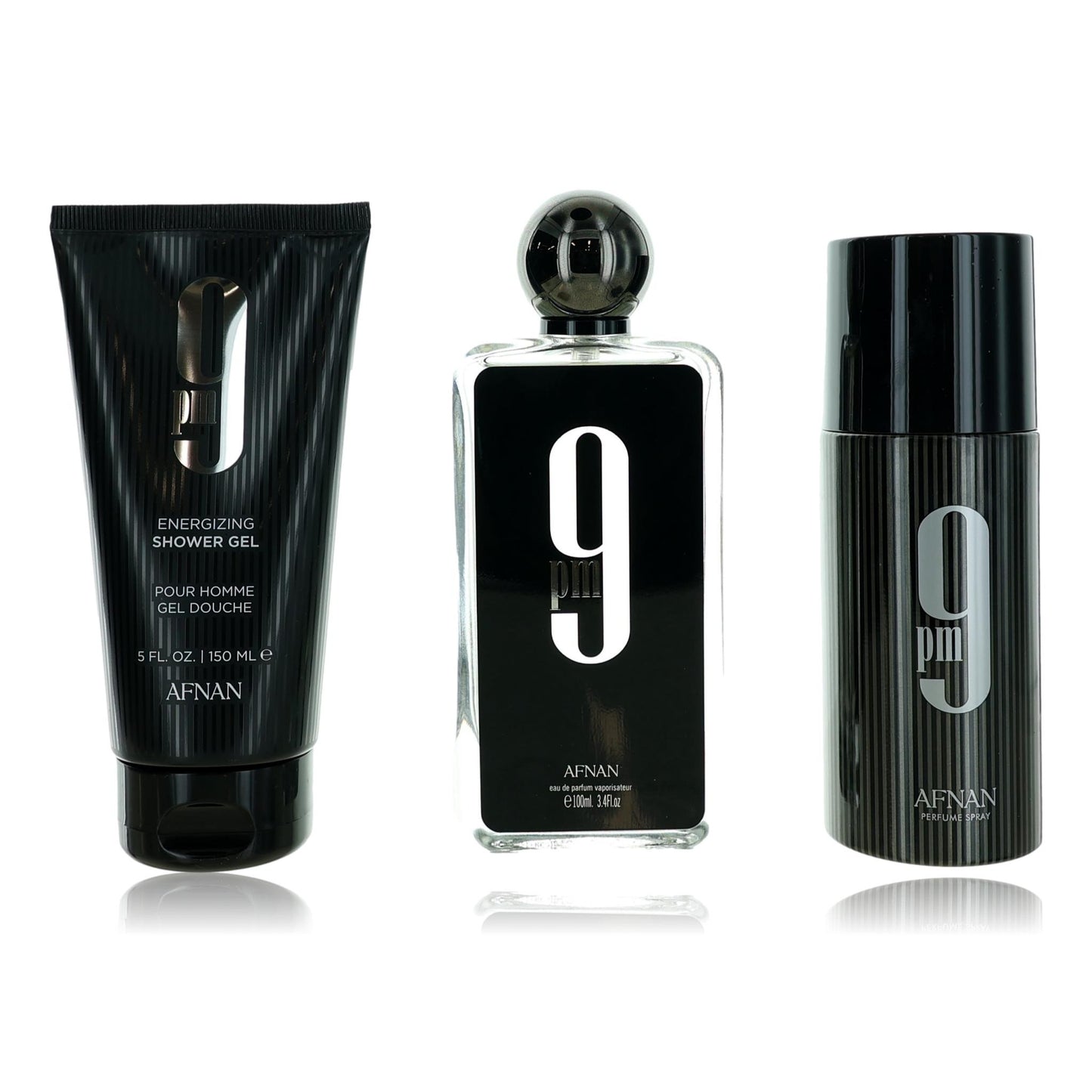 9 PM by Afnan, 3 Piece Gift Set for Men by Afnan