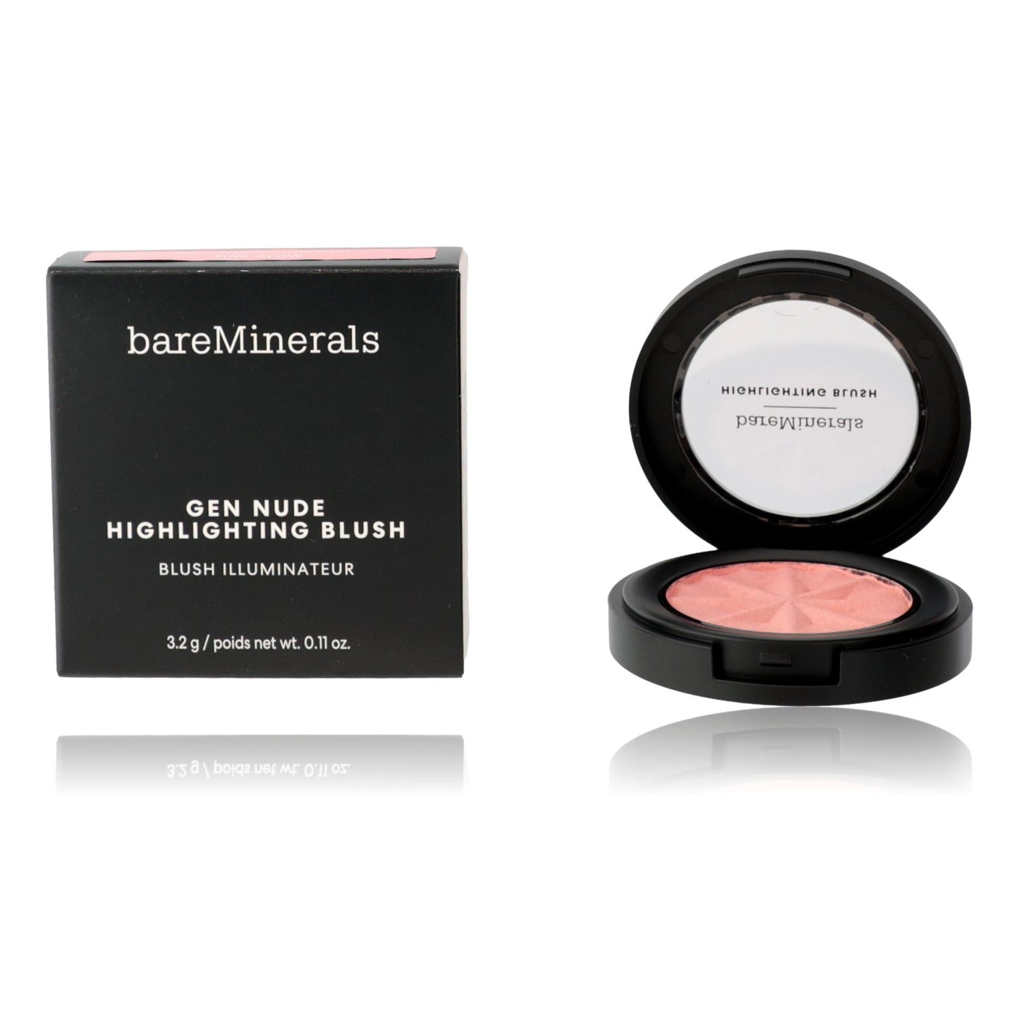 Bare Minerals Gen Nude Highlighting Blush, .11oz Highlighting Blush - Pink Glow by bareMinerals