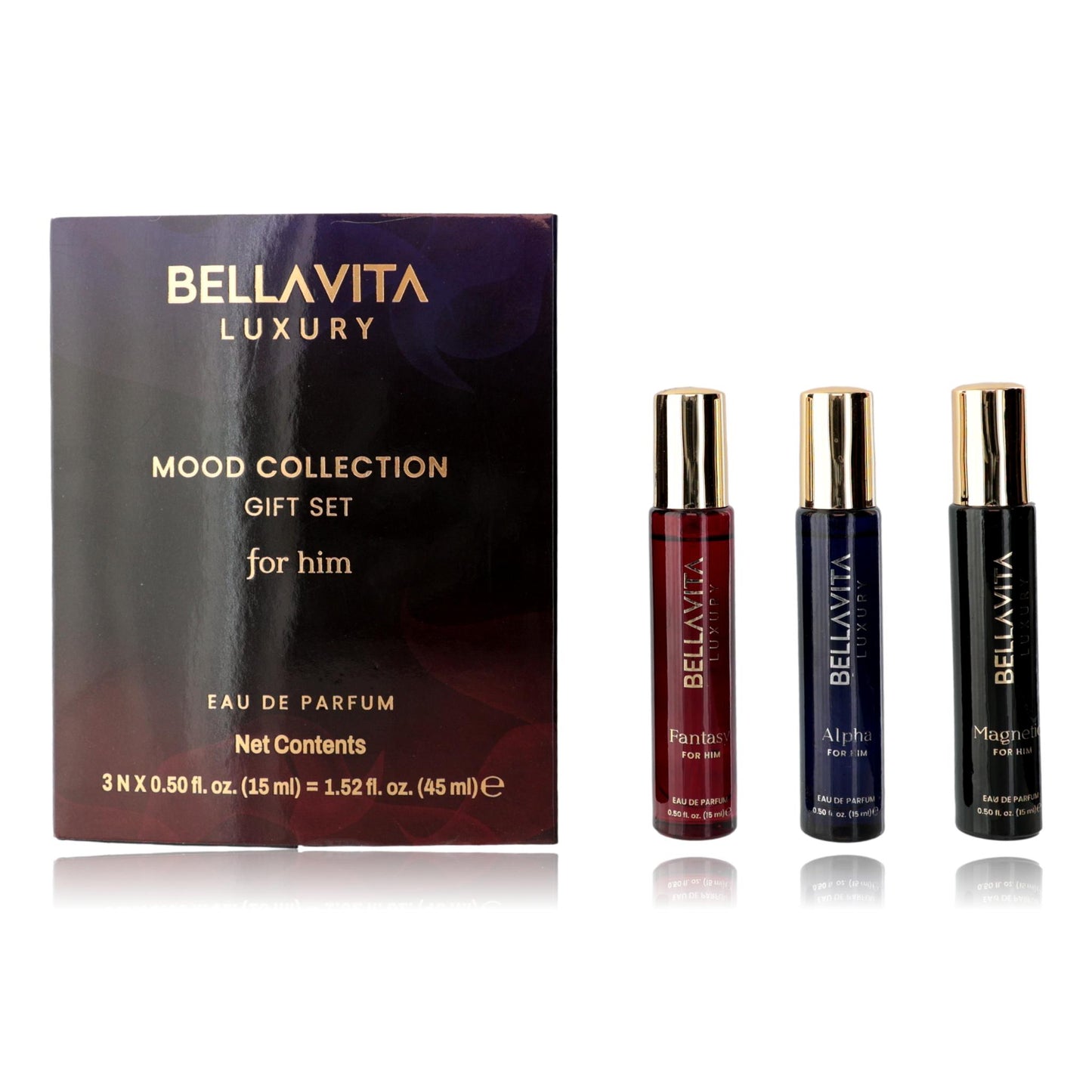 Mood Collection by Bellavita, 3 Piece Gift Set for Men by Bellavita