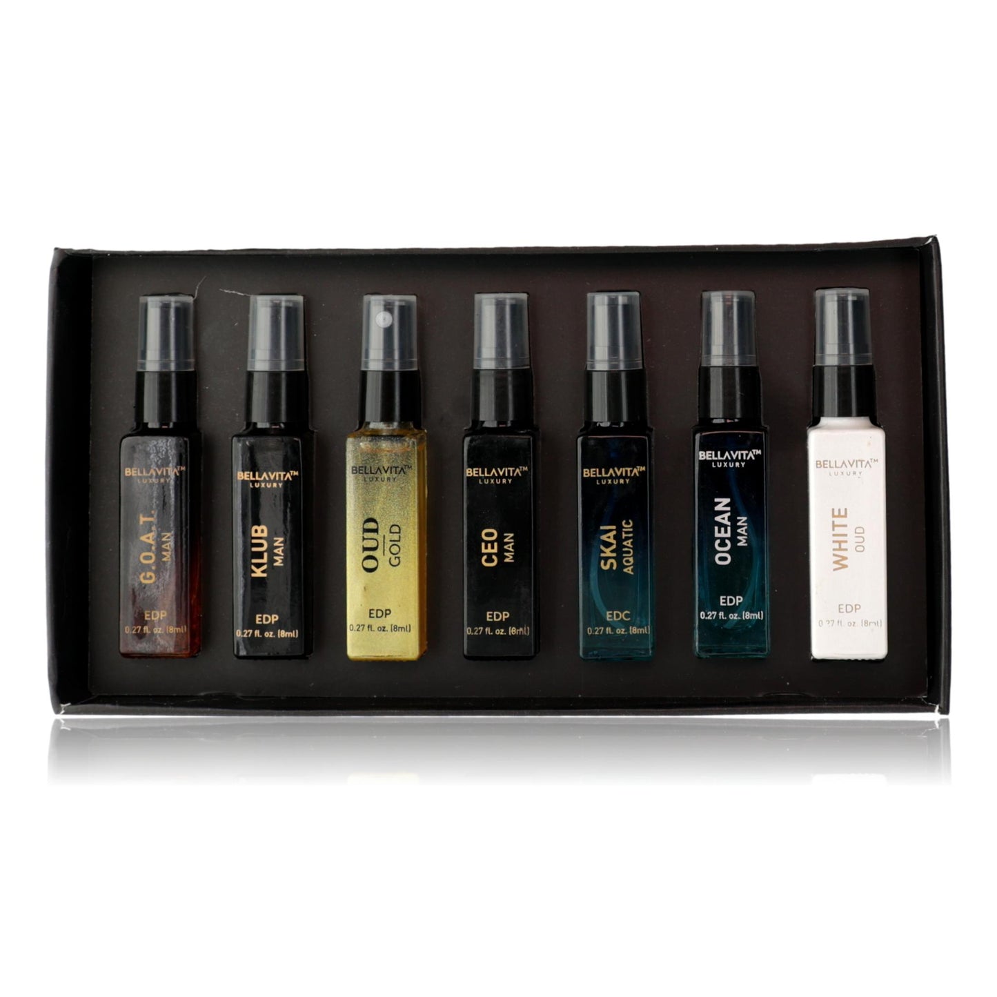 Bellavita Discovery Set by Bellavita, 7 Piece Set for Men by Bellavita