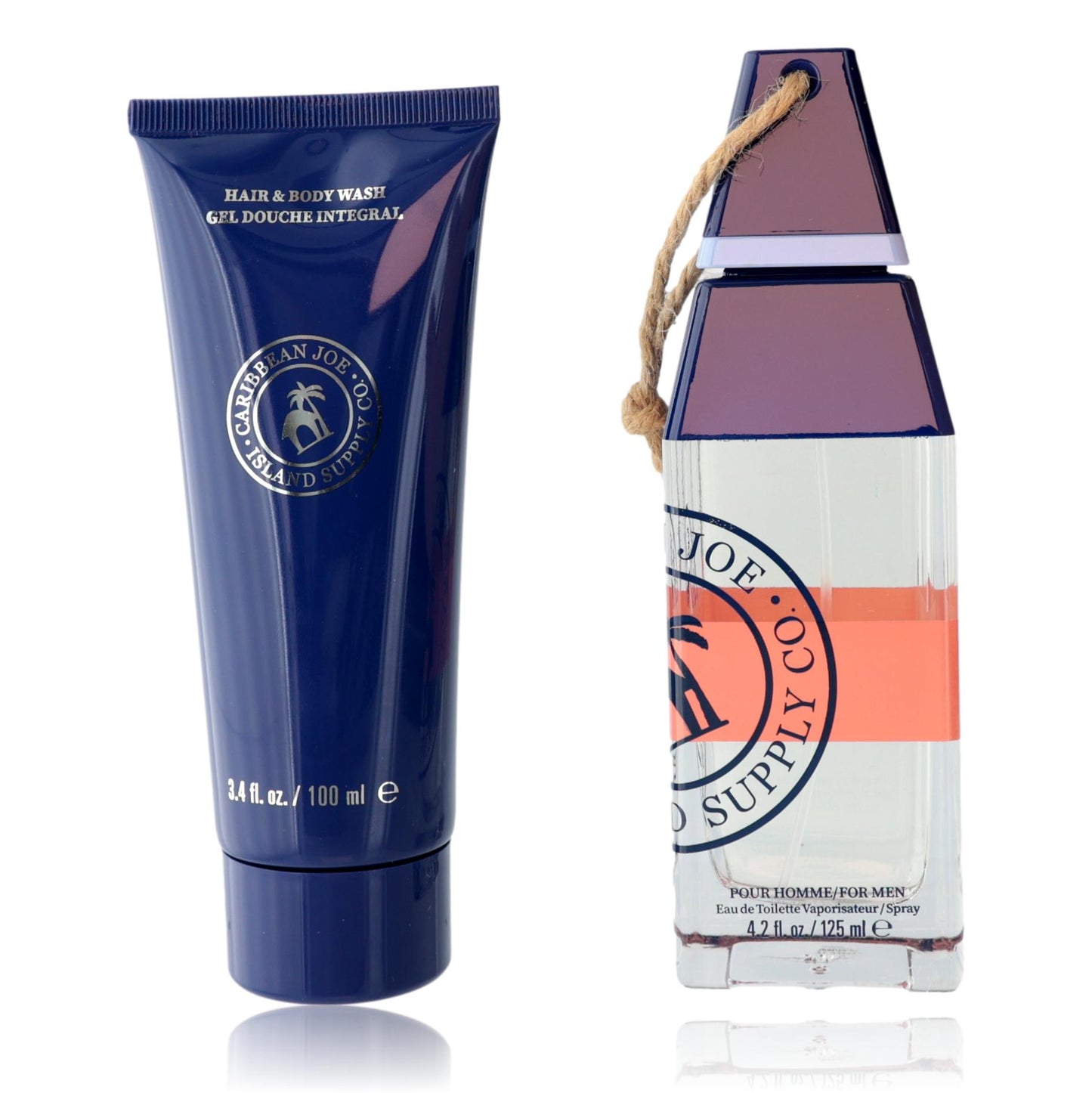 Island Musk by Caribbean Joe, 2 Piece Gift Set for Men by Caribbean Joe