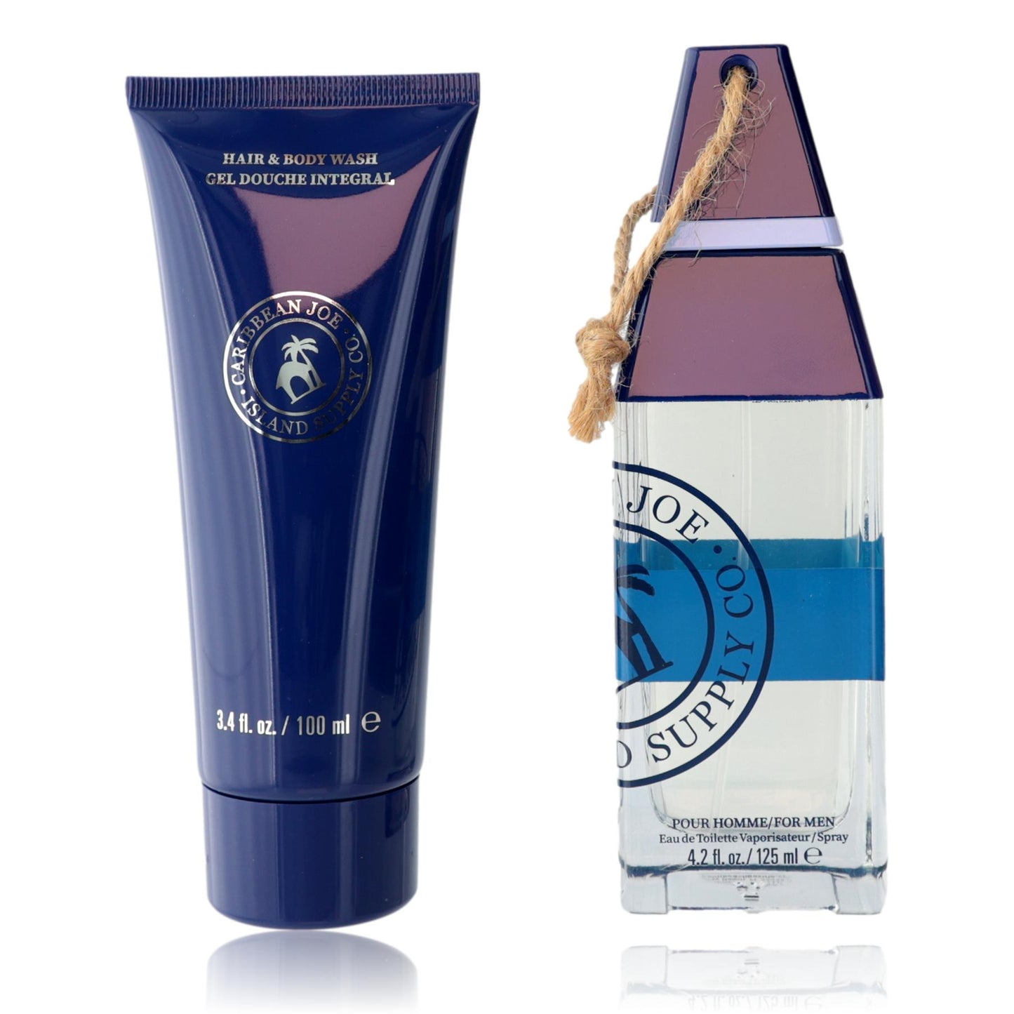 Sapphire Sands by Caribbean Joe, 2 Piece Gift Set for Men by Caribbean Joe