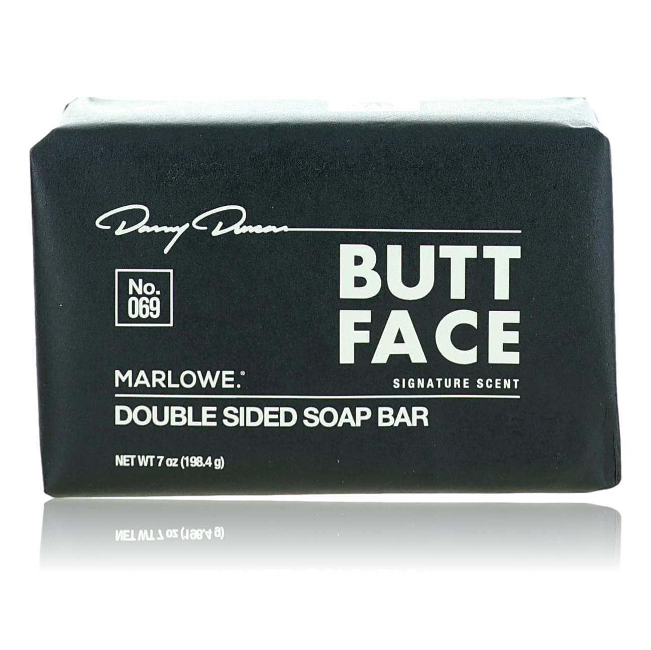 Danny Duncan No. 069 Butt Face., 7oz Double Sided Soap Bar men - Signature Scent by MARLOWE