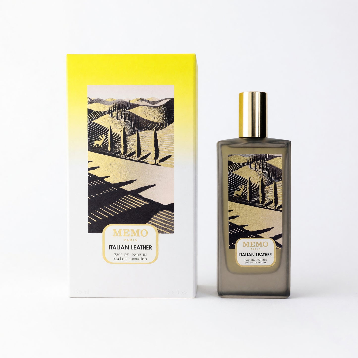 Italian Leather by Memo, 2.5 oz EDP Spray for Unisex by Memo