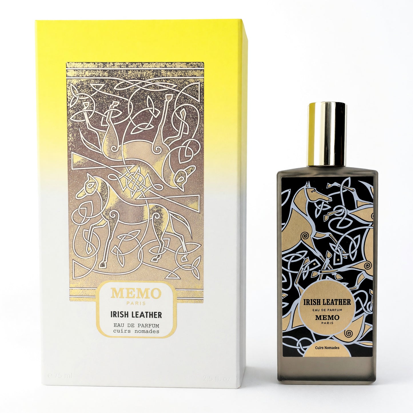 Irish Leather by Memo Paris, 2.5 oz EDP Spray for Unisex by Memo