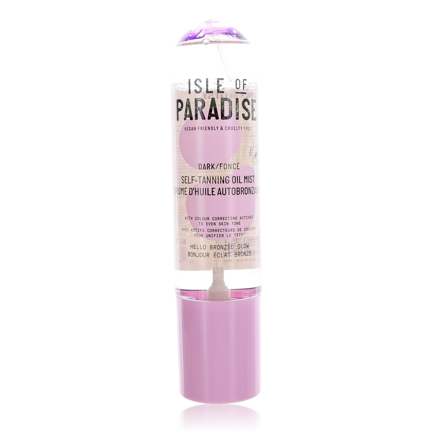 Isle of Paradise Self Tanning Oil Mist, 6.7oz Self Tanner - Dark by Isle of Paradise