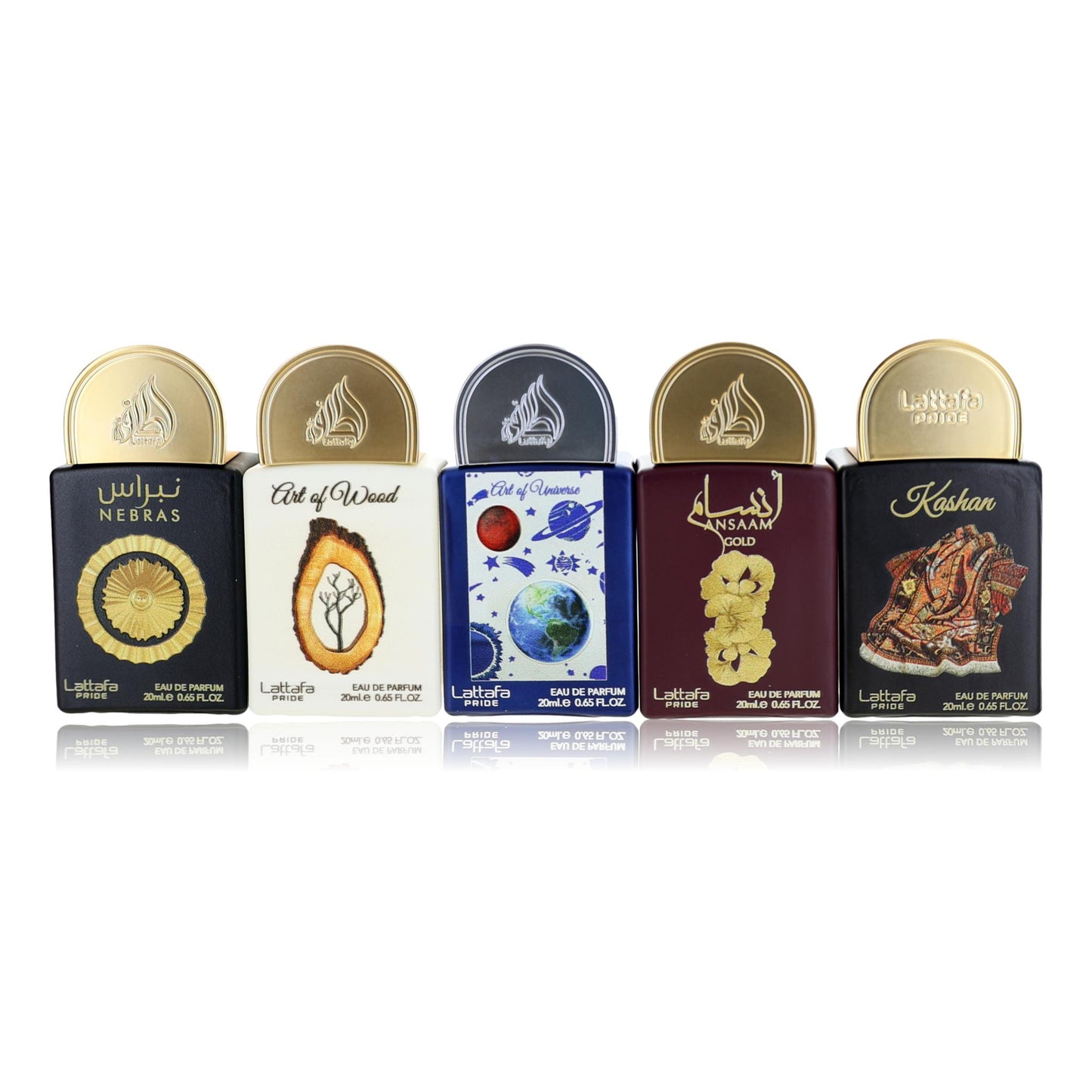 Lattafa Pride Collection No.3 by Lattafa, 5 Piece Set for Unisex by Lattafa