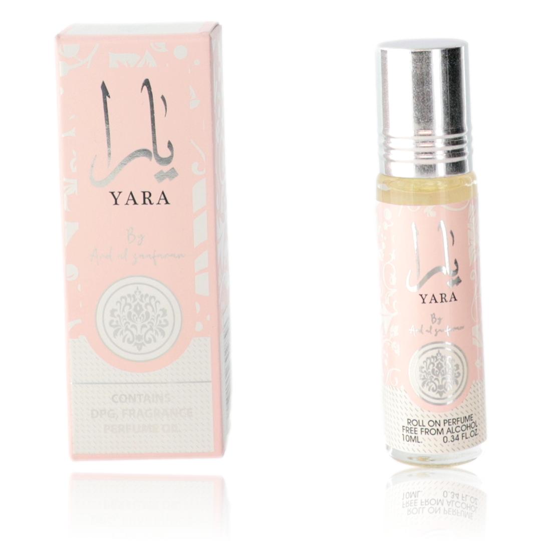 Yara by Ard Al Zaafaran, 0.34 oz Roll On Perfume Oil for Women by Lattafa