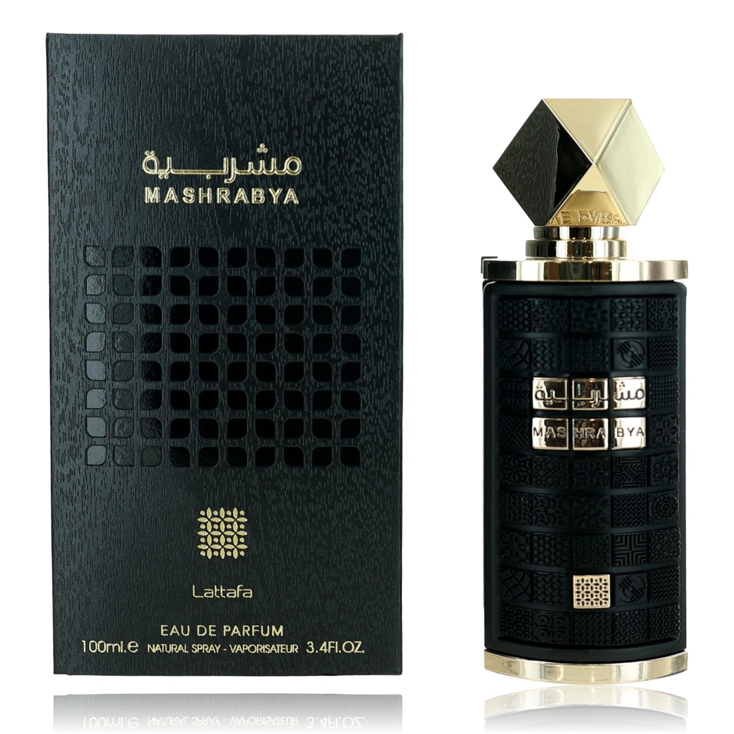 Mashrabya by Lattafa, 3.4 oz EDP Spray for Unisex by Lattafa