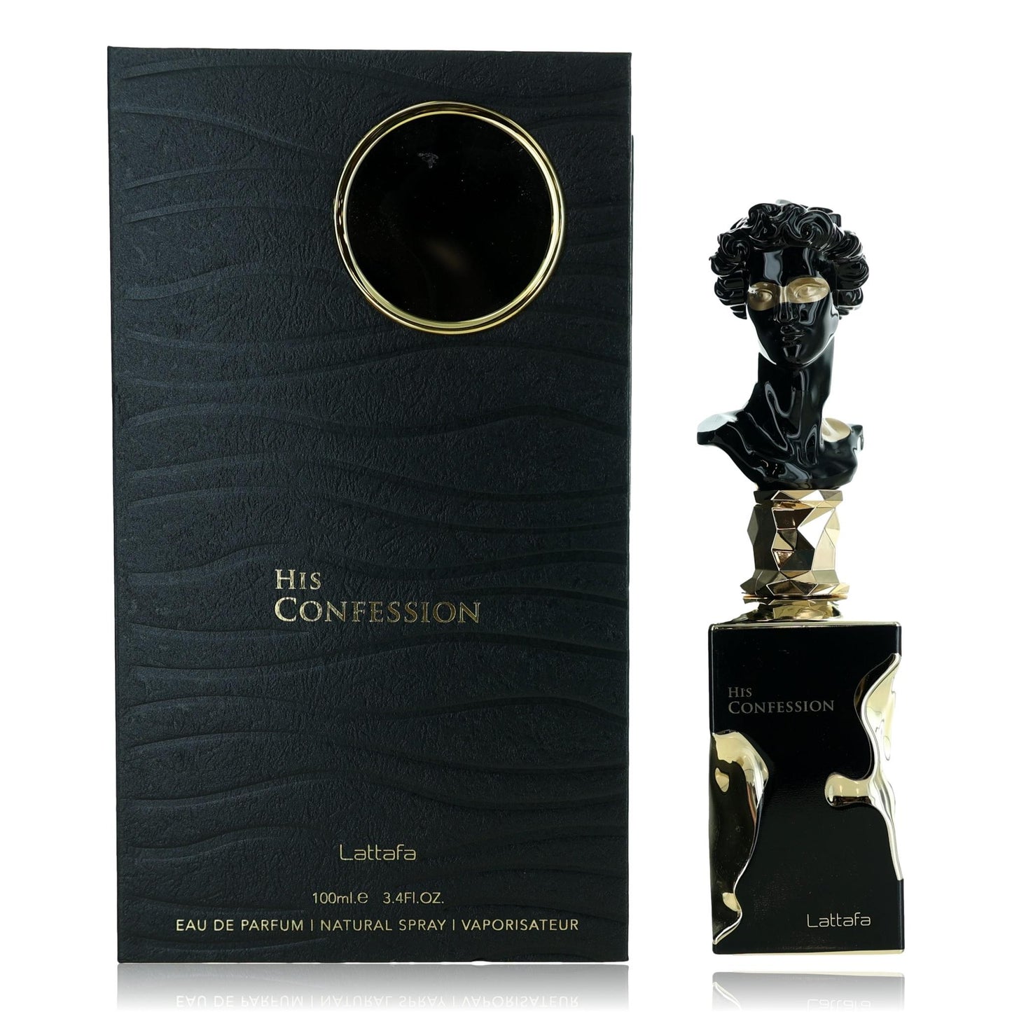His Confession by Lattafa, 3.4 oz EDP Spray for Men by Lattafa