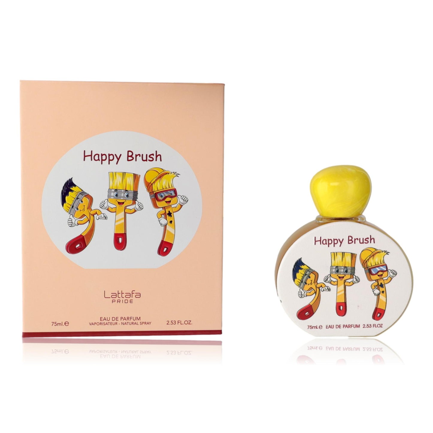 Happy Brush by Lattafa, 2.5 oz EDP Spray for Kids by Lattafa