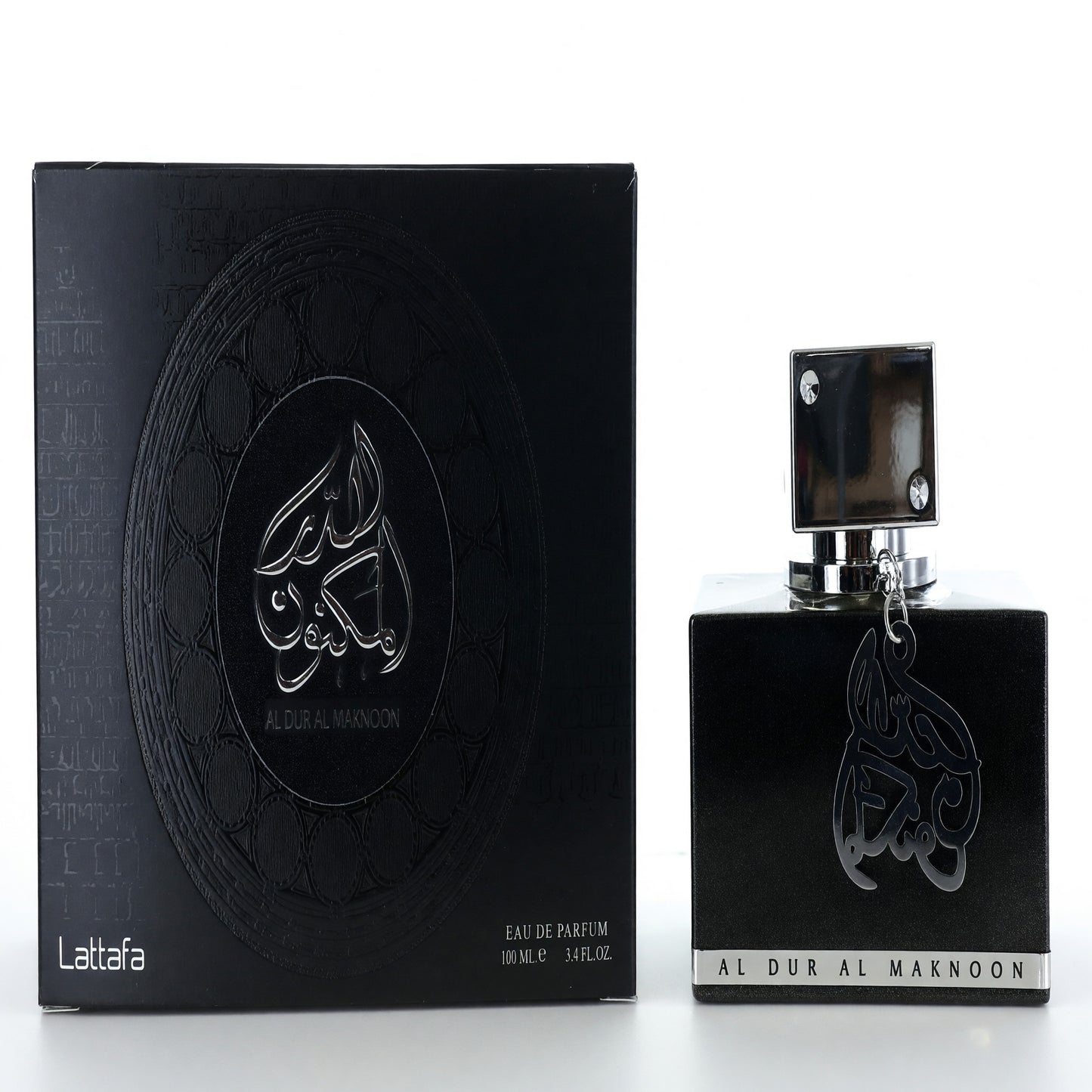 Al Dur Al Maknoon Silver by Lattafa, 3.4 oz EDP Spray for by Lattafa