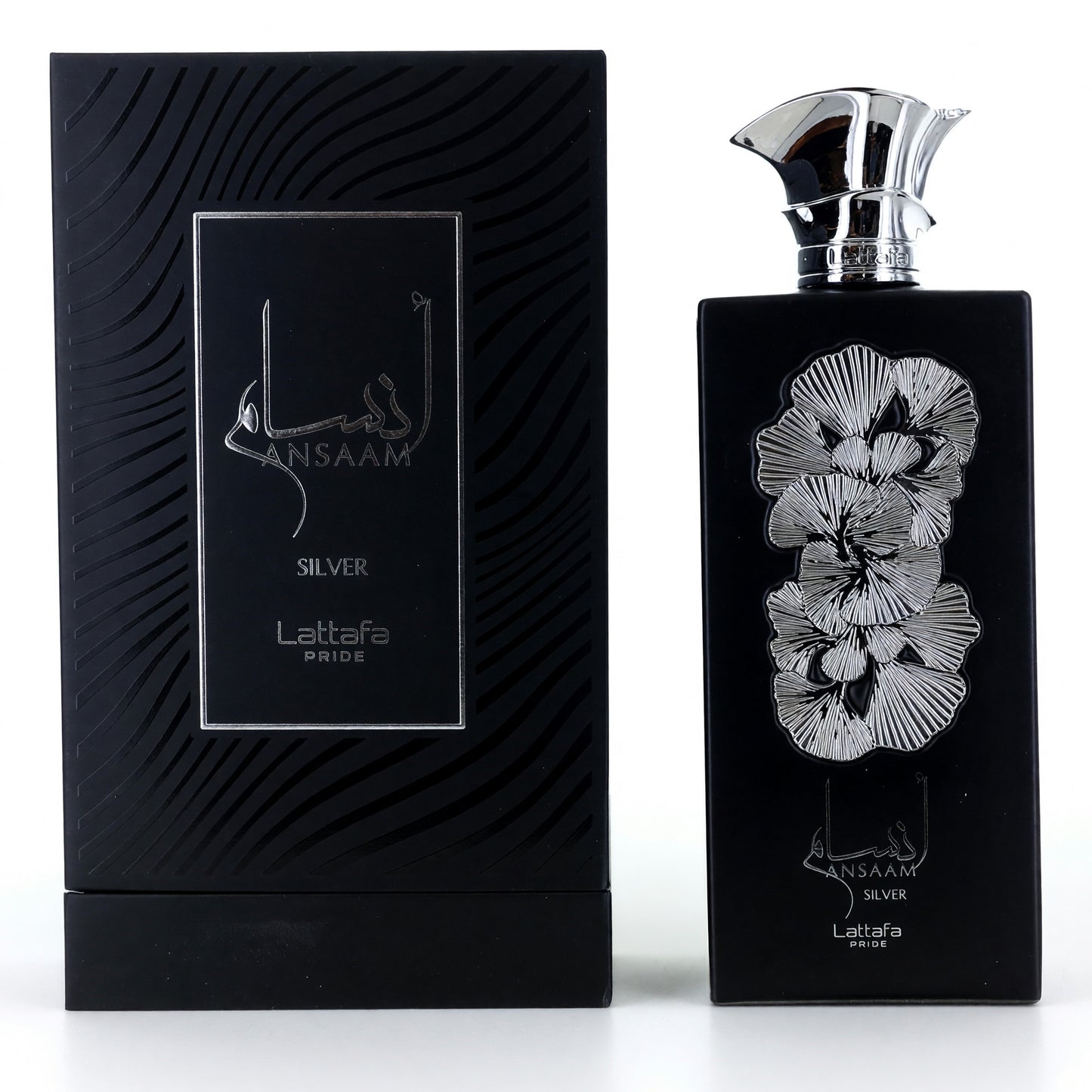 Ansaam Silver by Lattafa, 3.4 oz EDP Spray for Unisex by Lattafa