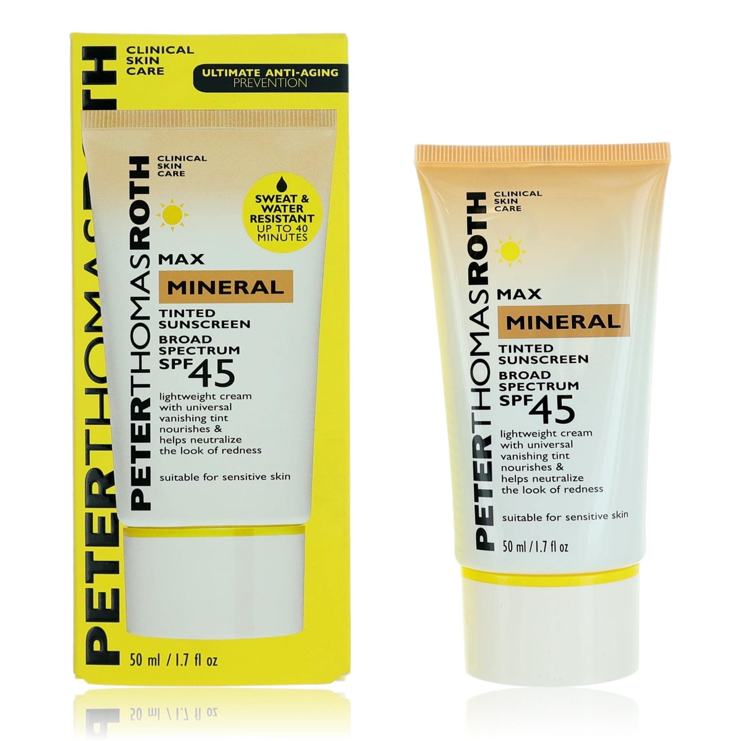 Peter Thomas Roth Max Mineral, 1.7oz Tinted Sunscreen SPF 45 by Peter Thomas Roth