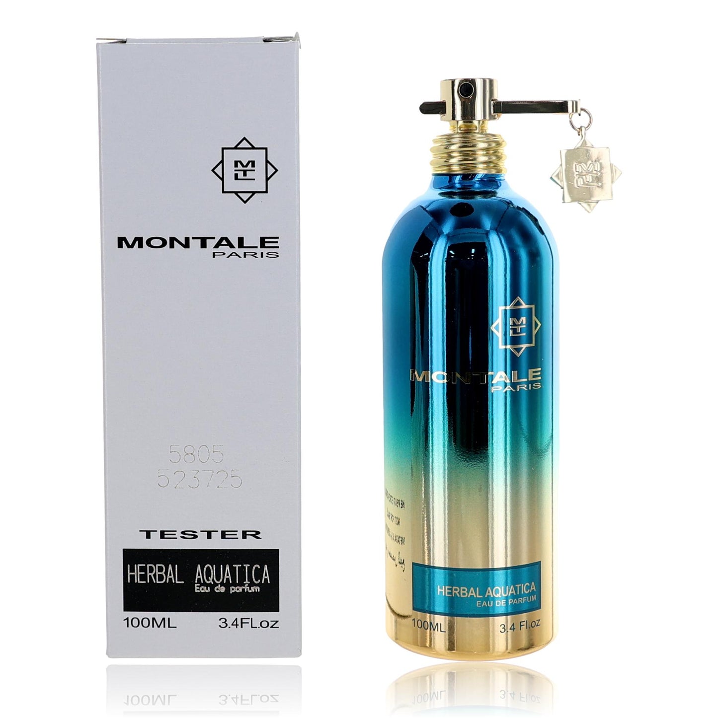 Montale Herbal Aquatica by Montale, 3.4 oz EDP Spray for Unisex TESTER by Montale