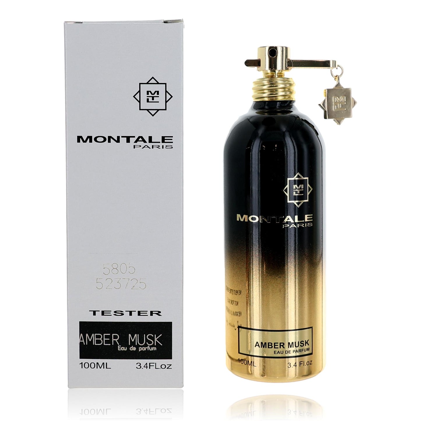 Montale Amber Musk by Montale, 3.4 oz EDP Spray for Women TESTER by Montale