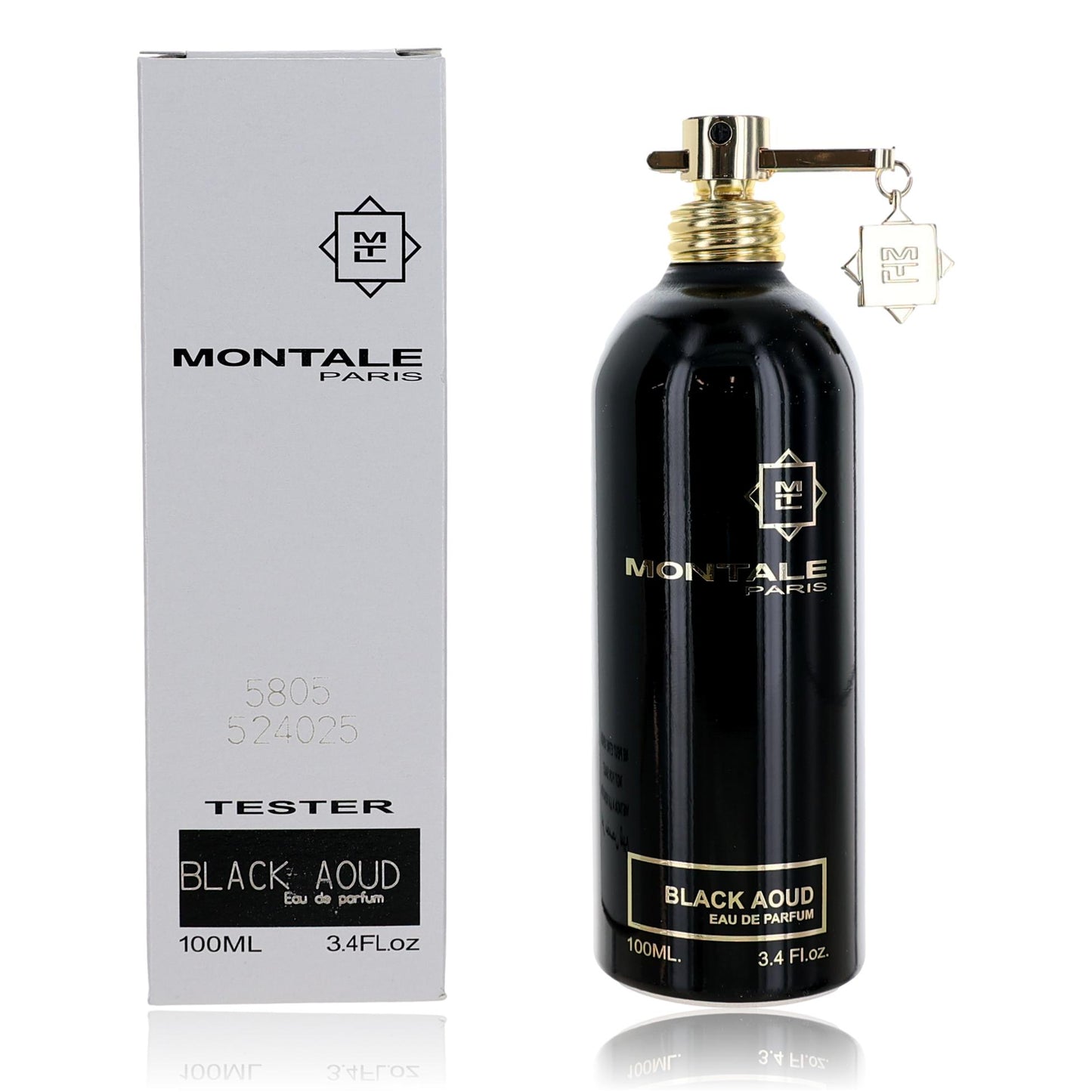 Montale Black Aoud by Montale, 3.4 oz EDP Spray for Men TESTER by Montale