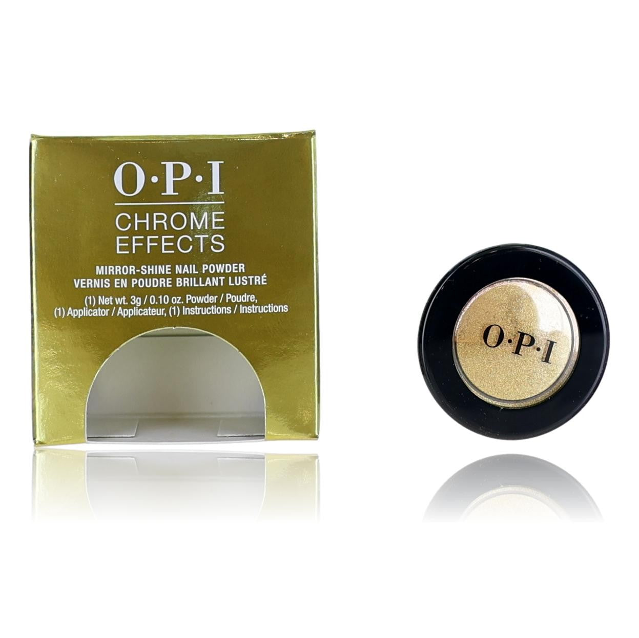 OPI Chrome Effects by OPI, 0.10 oz Nail Powder- Gold Digger by OPI