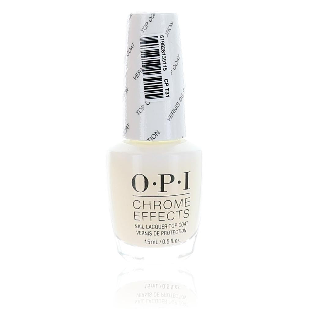 OPI Nail Lacquer by OPI, 0.5 oz Chrome Effects Top Coat by OPI