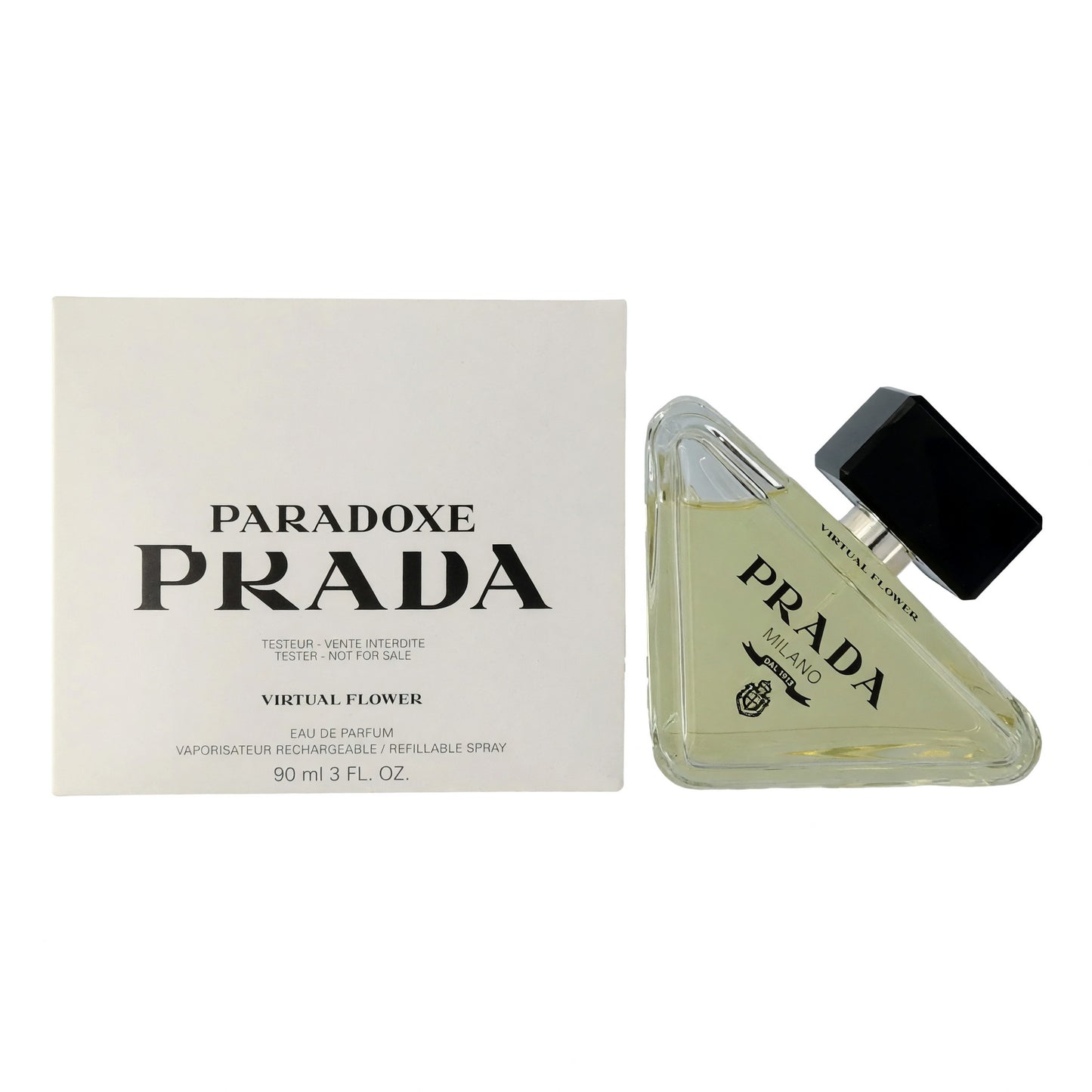 Prada Paradoxe Virtual Flower by Parada, 3oz EDP Spray women TESTER by Prada