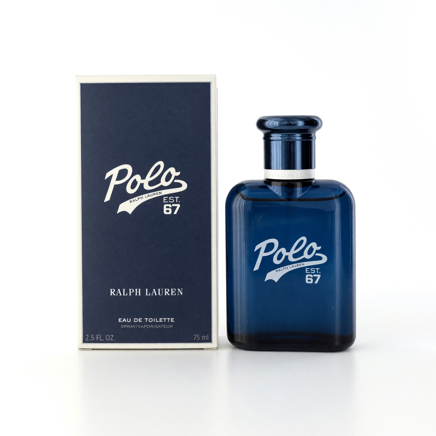 Polo EST 67 by Ralph Lauren, 2.5 oz EDT Refillable Spray for Men by Ralph Lauren