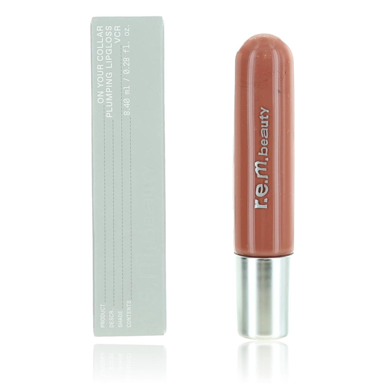 r.e.m. beauty On Your Collar by r.e.m. beauty, .28 oz Plumping Lipgloss- VCR by r.e.m. beauty