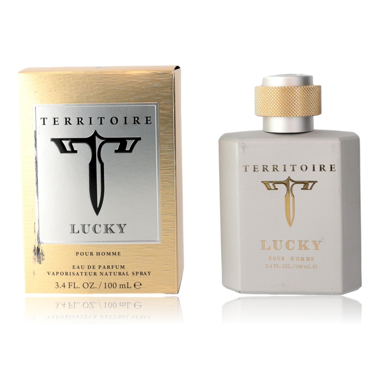 Territoire Lucky by Yzy, 3.4 oz EDP Spray for Men by Yzy